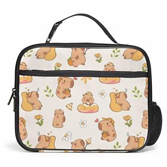 Leopard Lunch Box Insulated Waterproof Bottle Holder