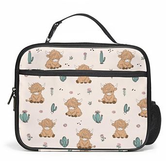 Leopard Lunch Box Insulated Waterproof Bottle Holder