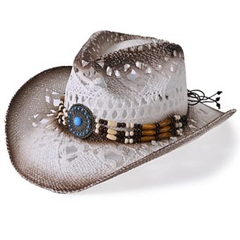 Western Cowboy Hat Wide Brim Summer