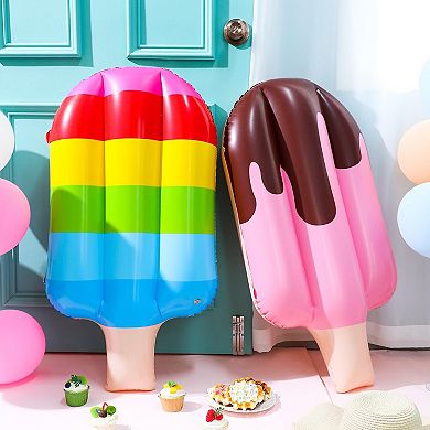 Inflatable Ice Cream Popsicle Pool Party Decorations