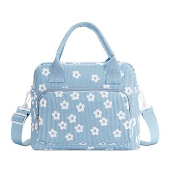 Lunch Bag Women Insulated Cooler Tote Work Picnic Plaid