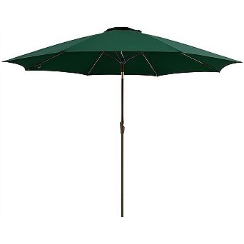 Garden Backyard 9FT Outdoor Patio Umbrella, Market Table Umbrella with 8 Sturdy Ribs