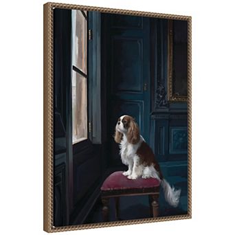 View From The Parlor by Mary Sparrow Framed Canvas Wall Art Print