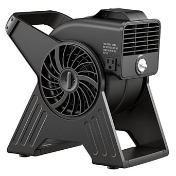 VEVOR Blower Fan, 13 in Portable Utility Floor Fan, 300 CFM, 3 Speeds, Multi-Angle Airflow