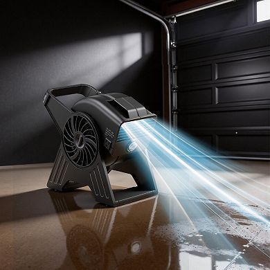 VEVOR Blower Fan, 13 in Portable Utility Floor Fan, 300 CFM, 3 Speeds, Multi-Angle Airflow
