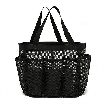 Mesh Shower Caddy Portable for College Dorm Room Essentials Quick-Dry Toiletry Organizer