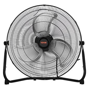 VEVOR Floor Fan, 3 Speeds High Velocity Heavy Duty 18 Inch Industrial Fan