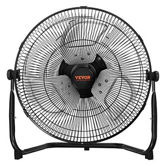 VEVOR Floor Fan, 3 Speeds High Velocity Heavy Duty 14 Inch Industrial Fan