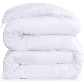 Queen Down Alternative Comforter, All Season, Box Stitched, Machine Washable