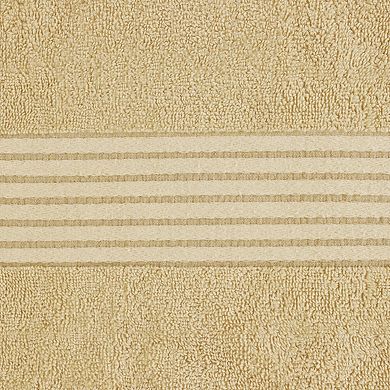 4-Pack Bath Towel Set Combed Ring Spun Cotton Quick Dry Absorbent Soft Feel