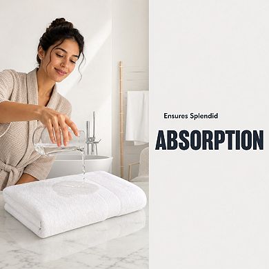 Extra Large Luxury Bath Sheets 2-Pack 700 GSM Highly Absorbent Hotel Spa Towels