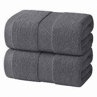 Extra Large Luxury Bath Sheets 2-Pack 700 GSM Highly Absorbent Hotel Spa Towels