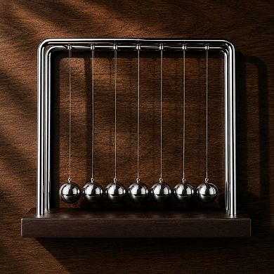 Newton Cradle Balance Balls Physics Kinetic Desk Decor Home Office Educational Toy