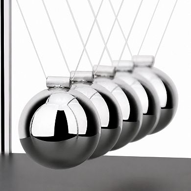 Newton Cradle Balance Balls Physics Kinetic Desk Decor Home Office Educational Toy