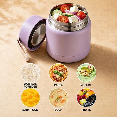 Smarkslabs 10oz Insulated Leakproof Stainless Steel Thermal Food Jar
