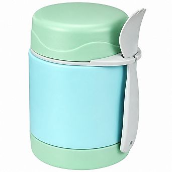 Smarkslabs 10oz Stainless Steel Insulated Food Jar With Spoon Kids