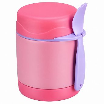 Smarkslabs 10oz Stainless Steel Insulated Food Jar With Spoon Kids