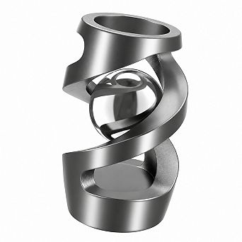 Aluminum Alloy Kinetic Spinning Desk Fidget Toy For Office Adults Teens Kids