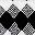 Diamond Black White