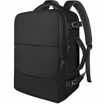 Travel Laptop Backpack Airplane Approved 35L 15.6" w/Shoe Bag Wet Pocket Lightweight College