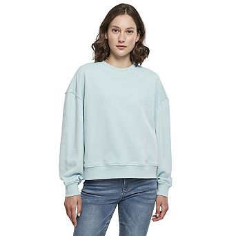 Build Your Brand Womens/Ladies Oversized Sweatshirt