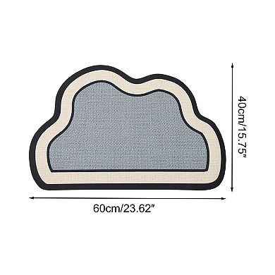 1Pc Fashion Cloud Bath Mat