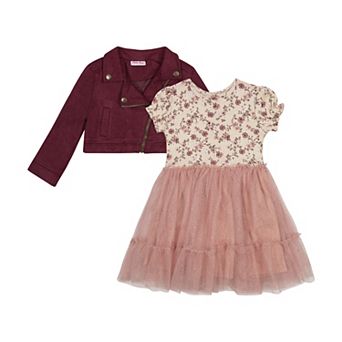 Toddler Girl Little Lass 2 pc Jacket & Dress Set