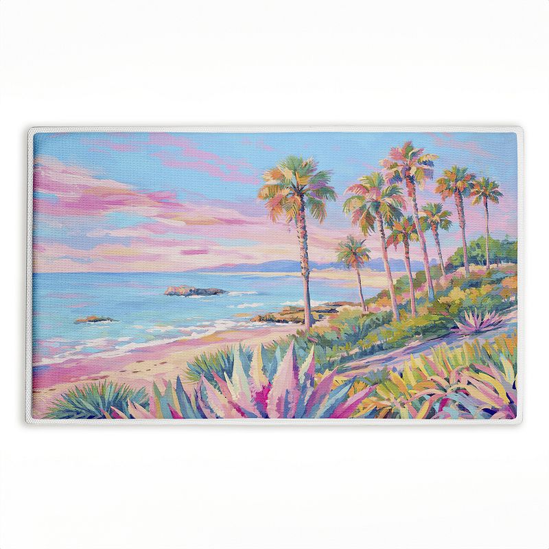UPC 881099421750 product image for Stupell Home Decor Lush & Scenic Tropics Non-Slip Bath Mat, Multi | upcitemdb.com