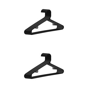 20 pc Pants Hanger, Plastic Space Saving Clothes Hanger for Closet, Pants, Clothing, Coats, Shirts