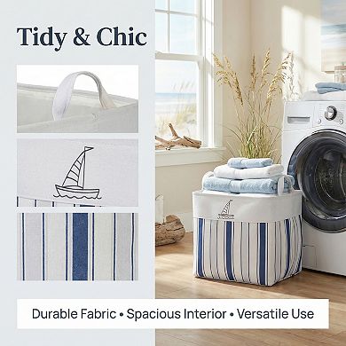 Storage Cube Fabric Storage Bin for Shelves Closet 2 Packs Drawstring Storage Basket for Organizing