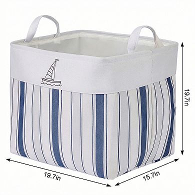 Storage Cube Fabric Storage Bin for Shelves Closet 2 Packs Drawstring Storage Basket for Organizing