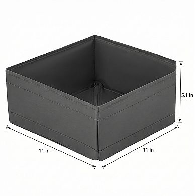 Storage Cube, Fabric Storage Bin for Shelves Closet, 2 Packs Collapsible Storage Basket with Zipper