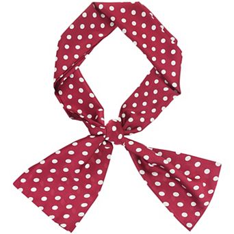 Women's Retro Polka Dots Skinny Scarf Neck Scarves Wrap