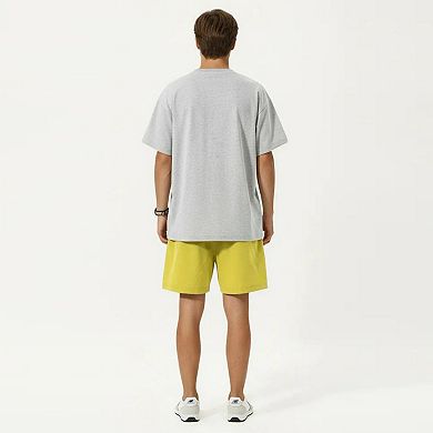 Men's Short Sleeve Basic T-Shirt with Crew Neck Lightweight Fabric and Relaxed Fit Design