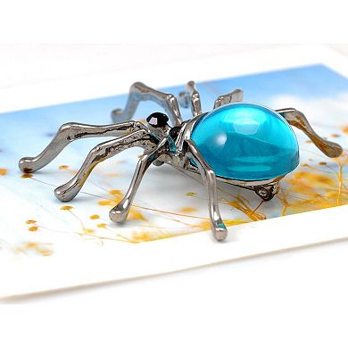Women's Gun Fat Beaded Body Tarantula Spider Pin Brooch