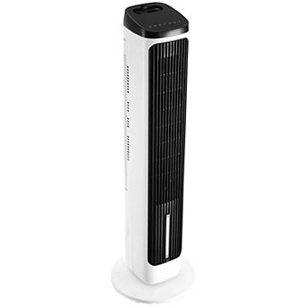 Tower Fan, 23.3ft/s Velocity Quiet Floor Fan, 70° Oscillating Fans for Indoors with 9 Speeds, Office
