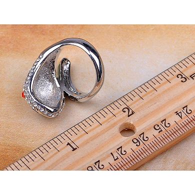 Women's Fierce Cobra Snake Bite Ring