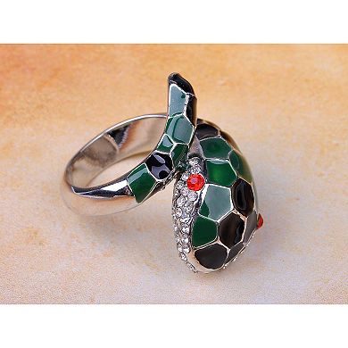 Women's Fierce Cobra Snake Bite Ring