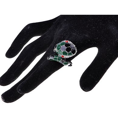 Women's Fierce Cobra Snake Bite Ring