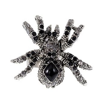 Women's Colorful Spider Tarantula Bug Ring
