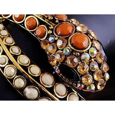 Women's Beaded Egyptian Exotic Snake Bangle Bracelet