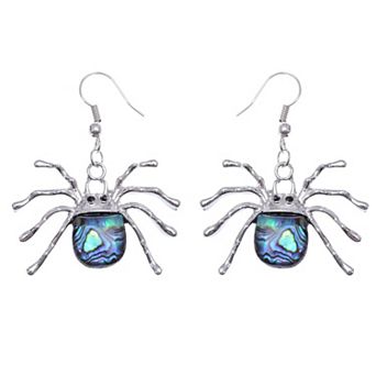 Women's Majestic Spooky Spider Dangle Earrings