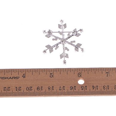 Women's Shine Winter Snowflake Brooch Pin