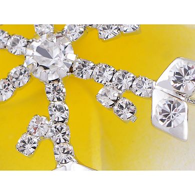 Women's Shine Winter Snowflake Brooch Pin