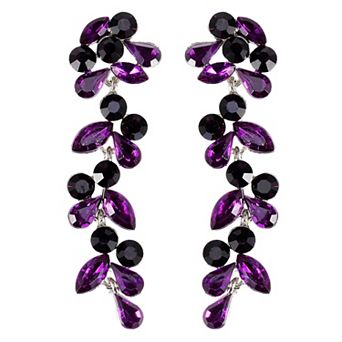 Women's Drop Leaf Earrings Wedding Special Occasion Bridal