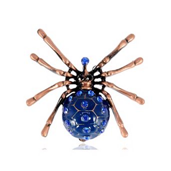 Women's Stunning Mosaic Spider Jewelry Pin Brooch