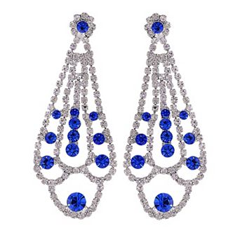 Women's Shine Element Floral Dangle Drop Earrings