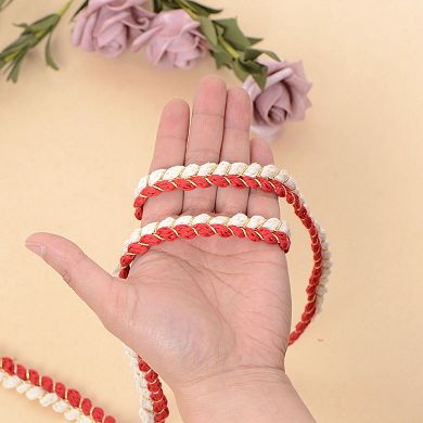 Sewing Braid Trim, 11 Yards 0.6 Inch Twisted Cord Trim, Handmade DIY Craft Embellishment