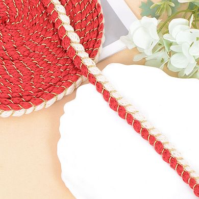 Sewing Braid Trim, 11 Yards 0.6 Inch Twisted Cord Trim, Handmade DIY Craft Embellishment