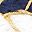 Ivory Navy Gold